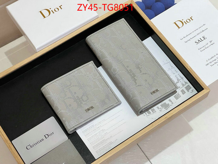 Dior Bags(4A)-Wallet- aaaaa+ class replica ID: TG8051 $: 45USD