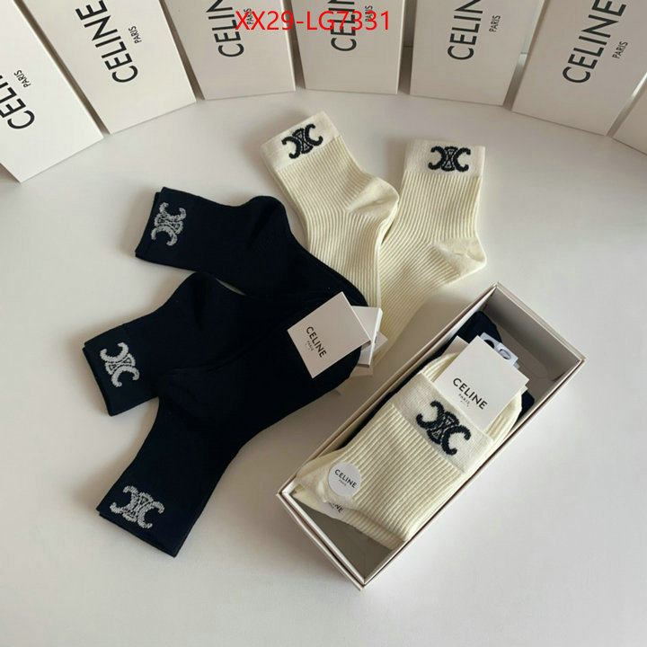 Sock-CELINE buy replica ID: LG7331 $: 29USD