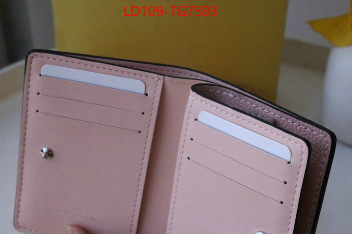 LV Bags(TOP)-Wallet 1:1 ID: TG7593 $: 109USD,