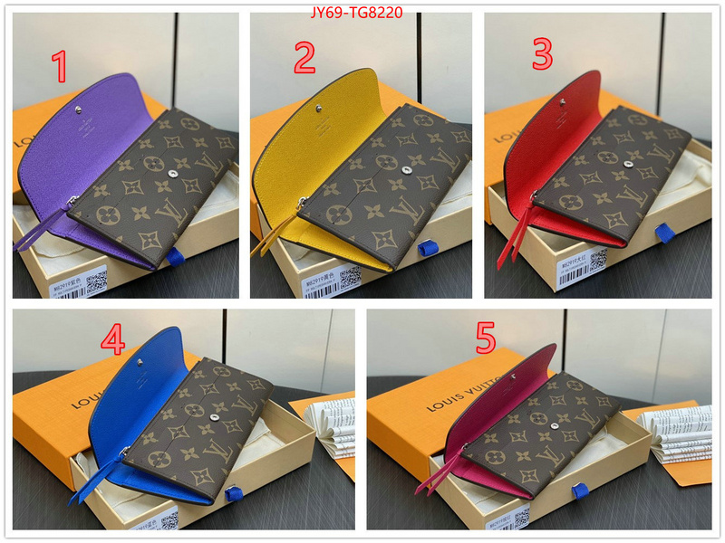 LV Bags(TOP)-Wallet online from china designer ID: TG8220 $: 69USD