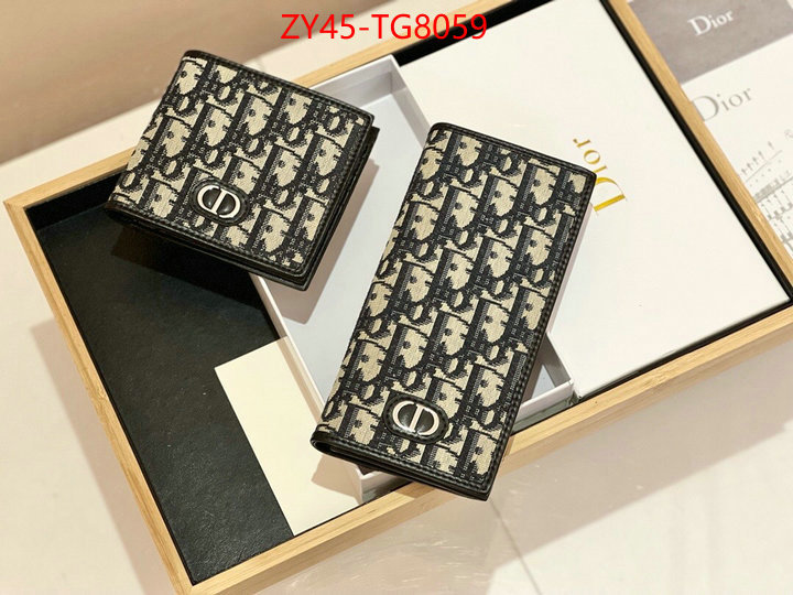 Dior Bags(4A)-Wallet- wholesale sale ID: TG8059 $: 45USD