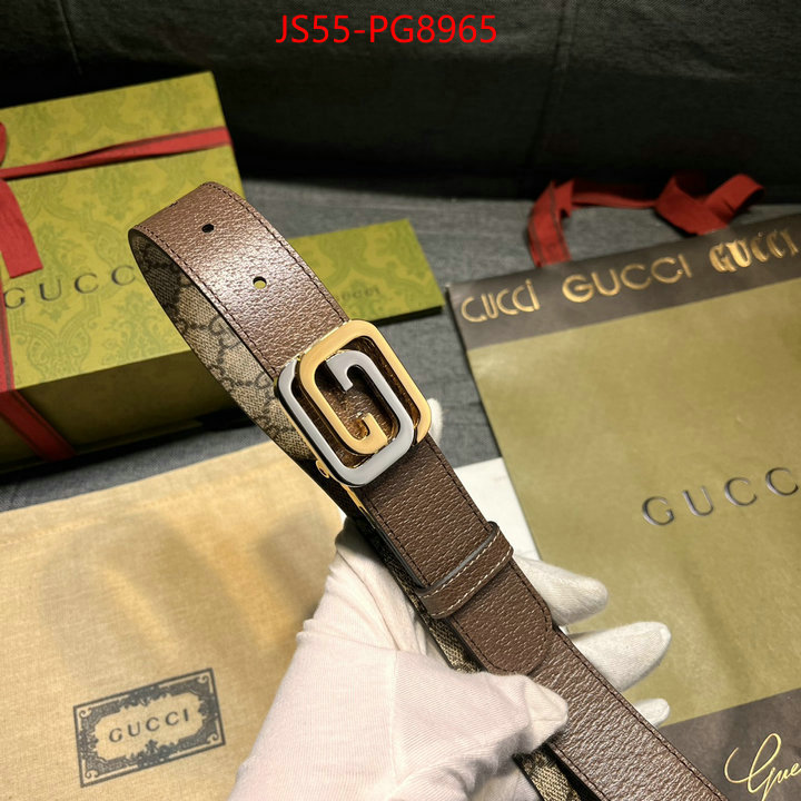 Belts-Gucci counter quality ID: PG8965 $: 55USD