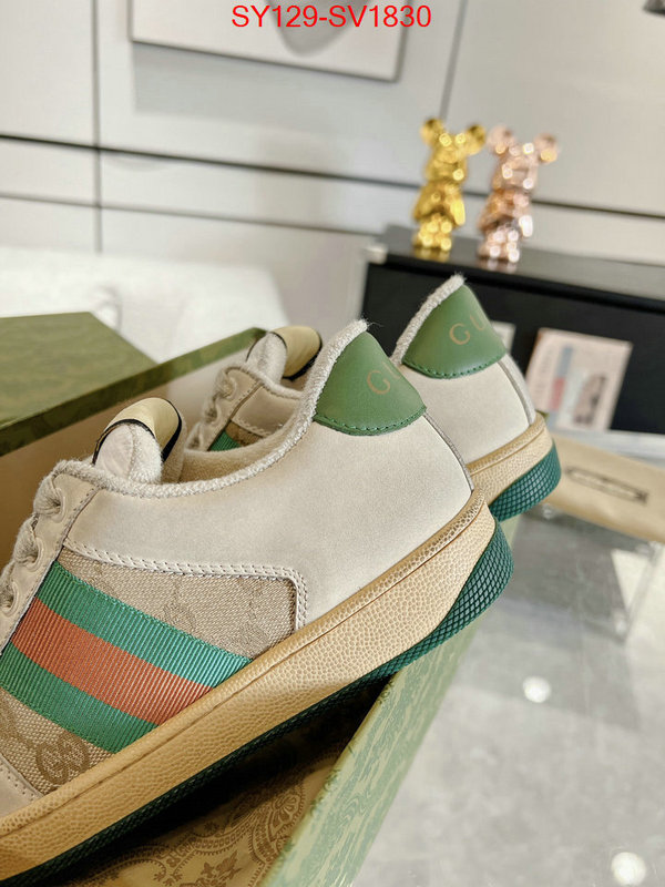 Men Shoes-Gucci high quality replica ID: SV1830 $: 129USD