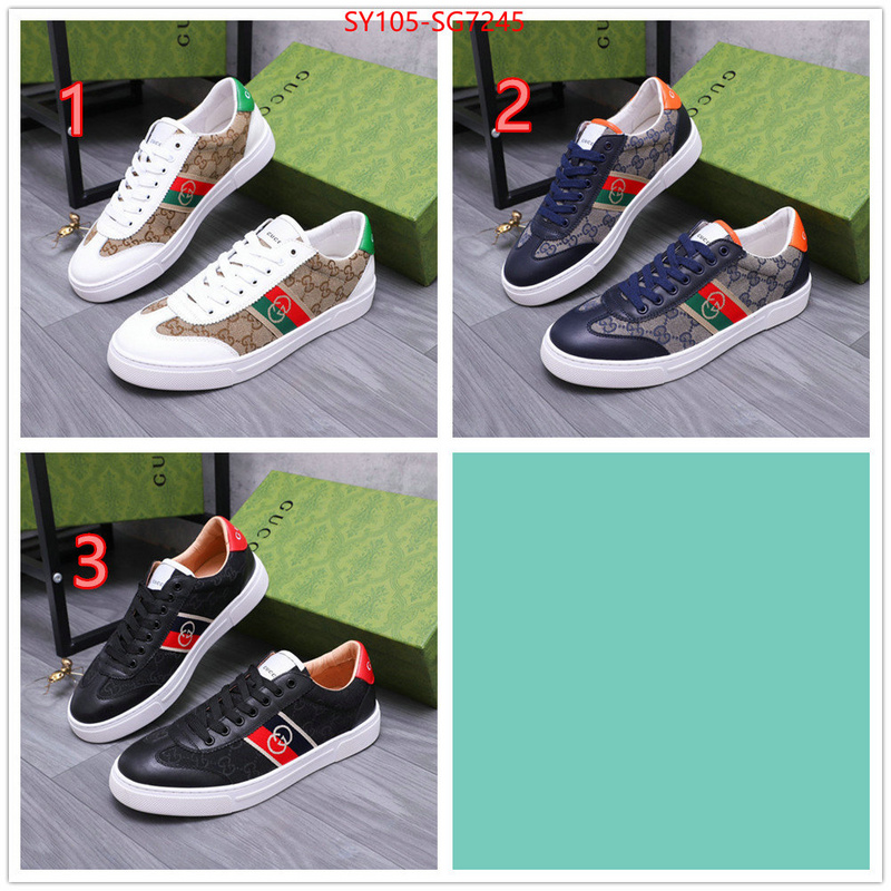 Men Shoes-Gucci best replica 1:1 ID: SG7245 $: 105USD