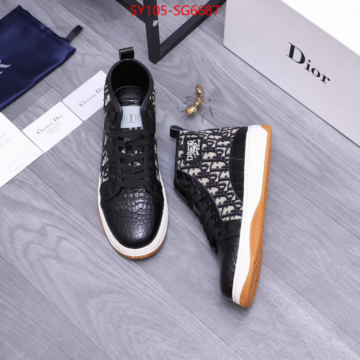Men shoes-Dior aaaaa customize ID: SG6687 $: 105USD