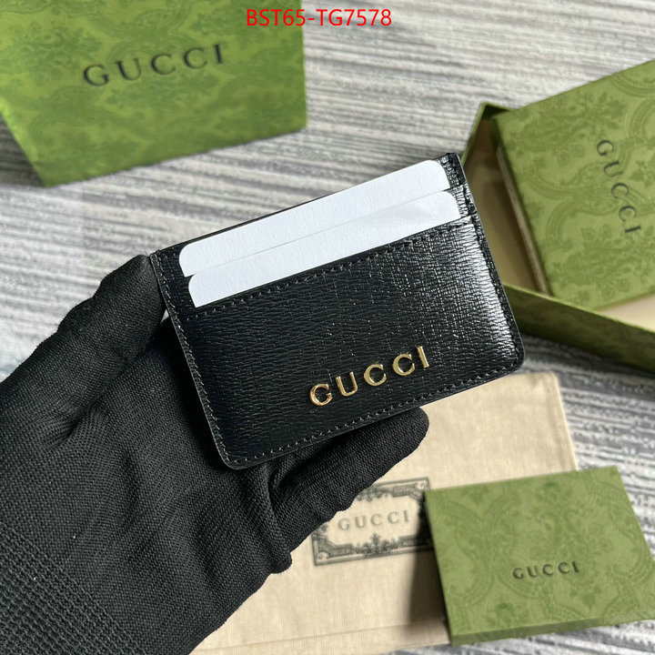 Gucci Bags(TOP)-Wallet- copy aaaaa ID: TG7578 $: 65USD,