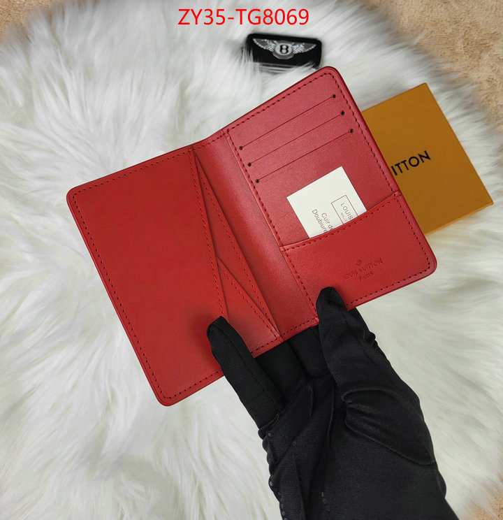 LV Bags(4A)-Wallet mirror quality ID: TG8069 $: 35USD