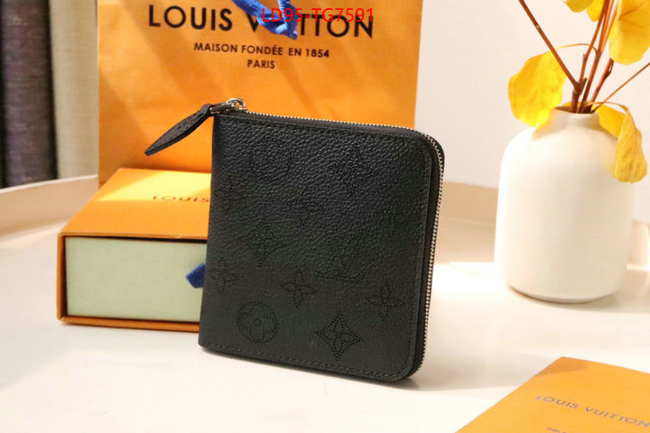 LV Bags(TOP)-Wallet where can i find ID: TG7591 $: 95USD,