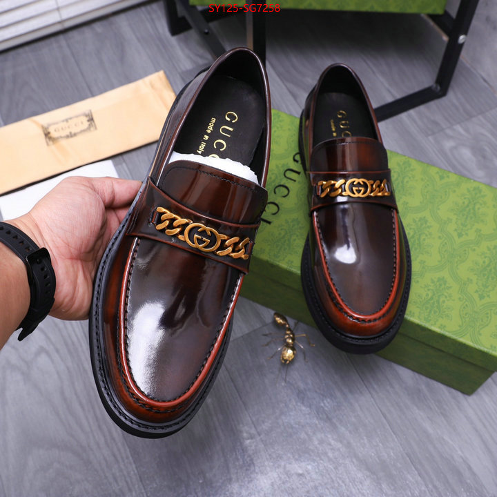 Men Shoes-Gucci highest product quality ID: SG7258 $: 125USD