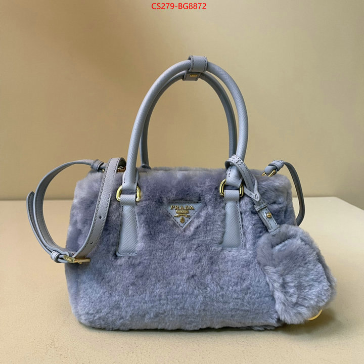 Prada Bags (TOP)-Handbag- fake high quality ID: BG8872 $: 279USD