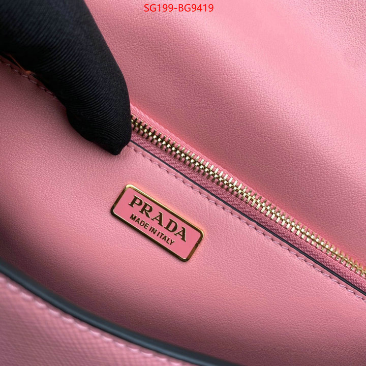 Prada Bags (TOP)-Diagonal- aaaaa ID: BG9419 $: 199USD,