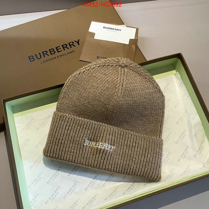 Cap(Hat)-Burberry 2023 perfect replica designer ID: HG7692 $: 32USD