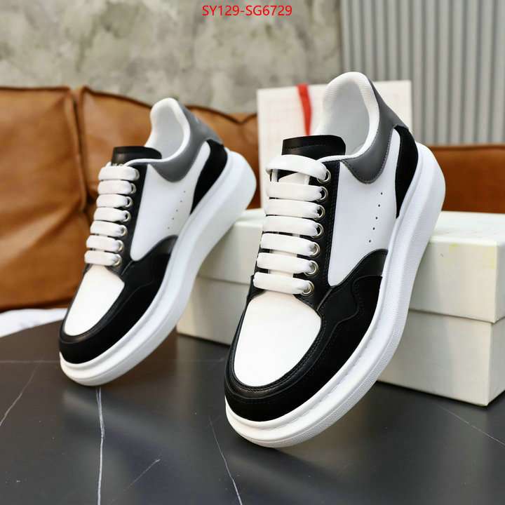 Men Shoes-Alexander McQueen replica 2023 perfect luxury ID: SG6729 $: 129USD