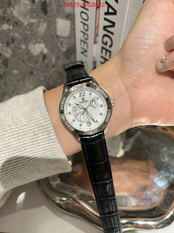 Watch(4A)-Chanel replicas buy special ID: WG8822 $: 125USD