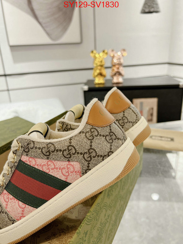 Men Shoes-Gucci high quality replica ID: SV1830 $: 129USD