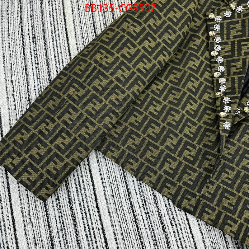 Clothing-Fendi how to find designer replica ID: CG9507 $: 135USD