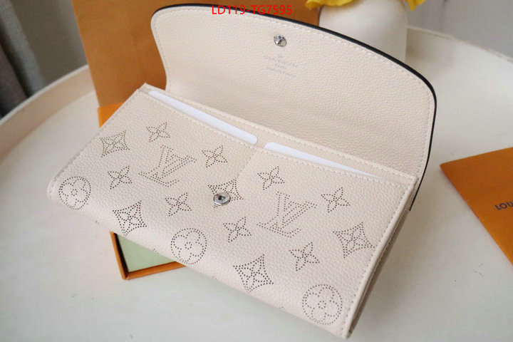 LV Bags(TOP)-Wallet aaaaa replica ID: TG7595 $: 119USD,