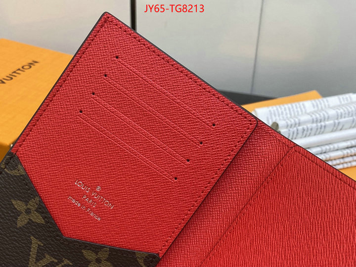 LV Bags(TOP)-Wallet what best replica sellers ID: TG8213 $: 65USD