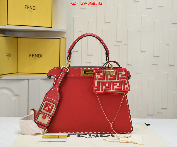 Fendi Bags(4A)-Peekaboo top grade ID: BG8533 $: 129USD