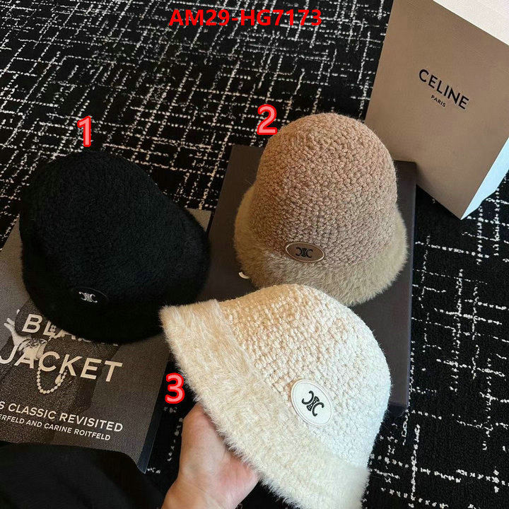 Cap(Hat)-Celine fashion replica ID: HG7173 $: 29USD