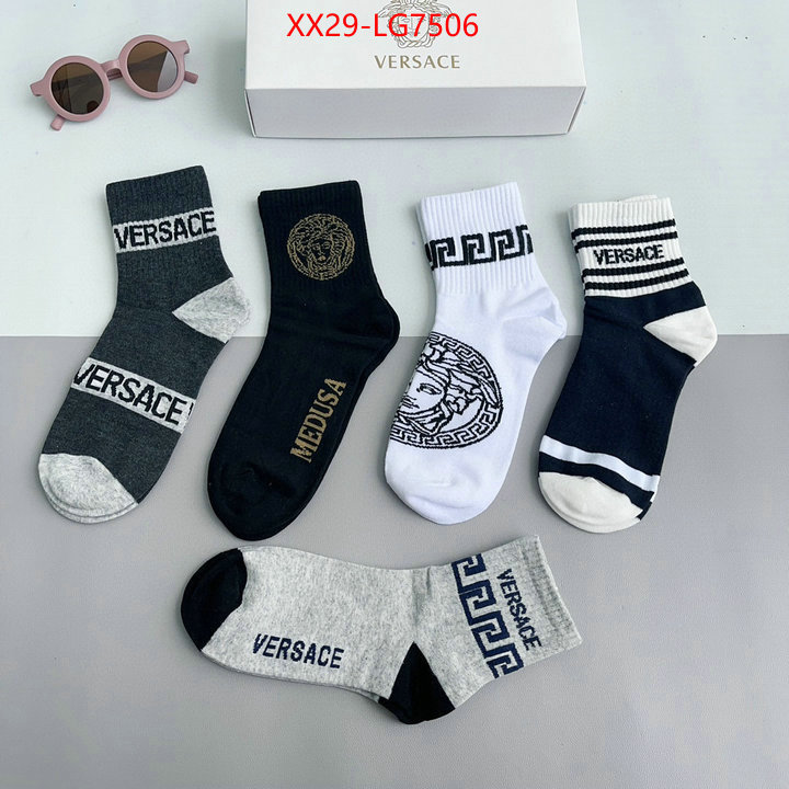 Sock-Versace luxury cheap replica ID: LG7506 $: 29USD