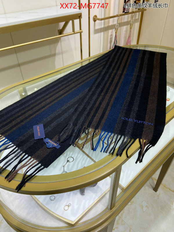 Scarf-LV where to buy fakes ID: MG7747 $: 72USD