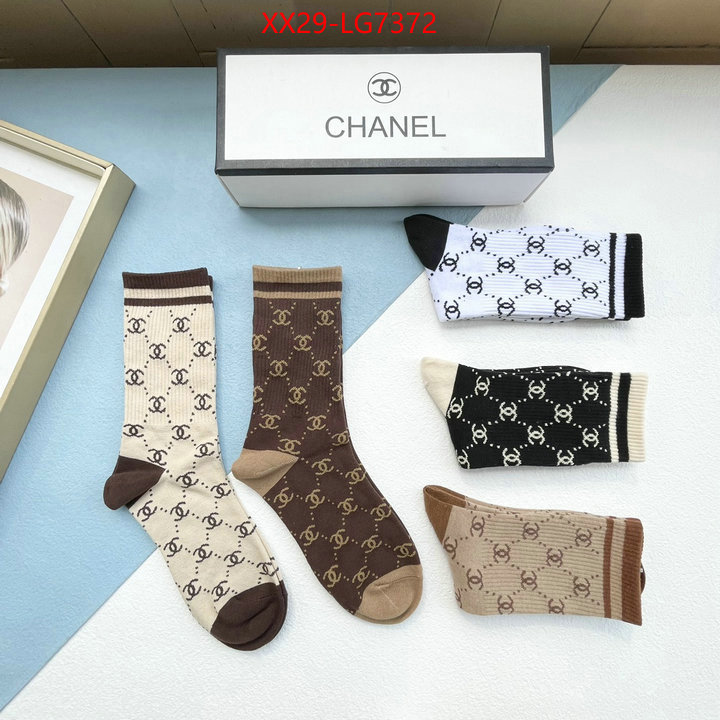 Sock-Chanel designer fashion replica ID: LG7372 $: 29USD