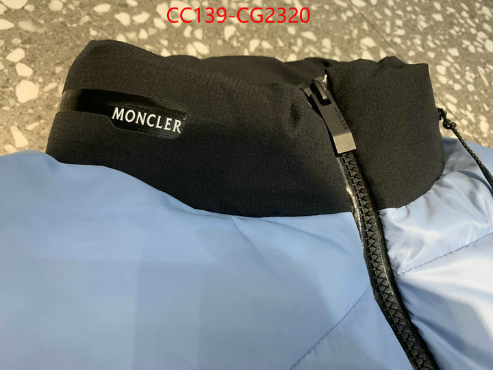Down jacket Men-Moncler best replica ID: CG2320 $: 139USD