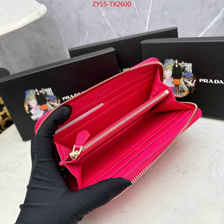 Prada Bags (4A)-Wallet where can i buy ID: TX2600 $: 55USD,