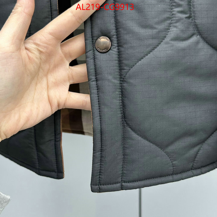 Down jacket Men-Burberry top perfect fake ID: CG9913 $: 219USD