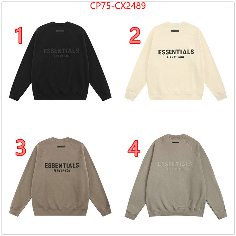 Clothing-Essentials can i buy replica ID: CX2489 $: 75USD