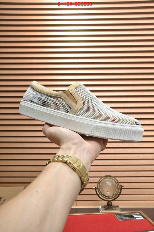 Men Shoes-Burberry flawless ID: SG9800 $: 109USD