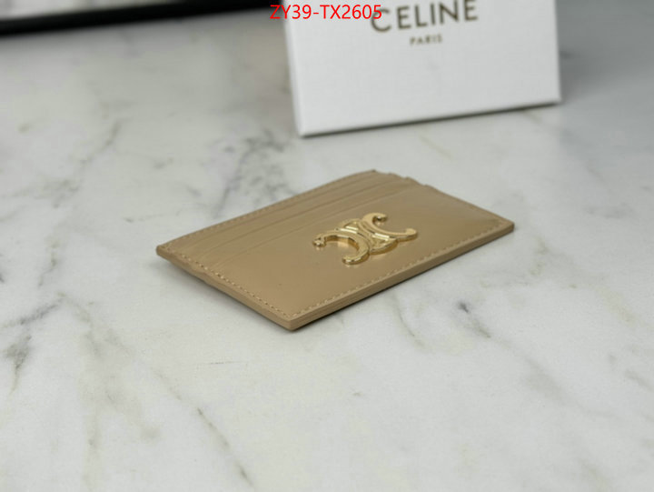 CELINE Bags(4A)-Wallet high quality happy copy ID: TX2605 $: 39USD,