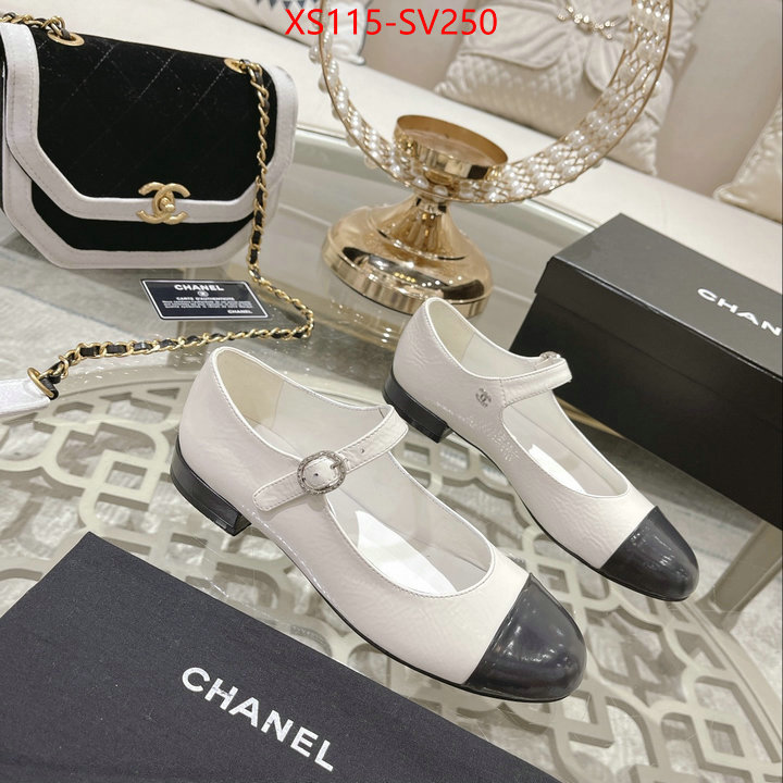 Women Shoes-Chanel buy 2023 replica ID: SV250 $: 115USD