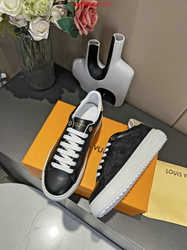 Women Shoes-LV where quality designer replica ID: SX1117 $: 105USD