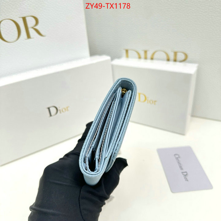 Dior Bags(4A)-Wallet- where to buy replicas ID: TX1178 $: 49USD,