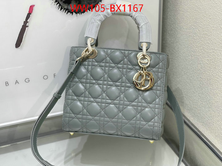 Dior Bags(4A)-Lady- high quality 1:1 replica ID: BX1167 $: 105USD,