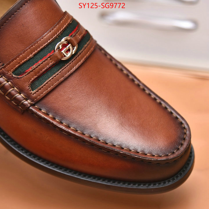 Men Shoes-Gucci fashion designer ID: SG9772 $: 125USD