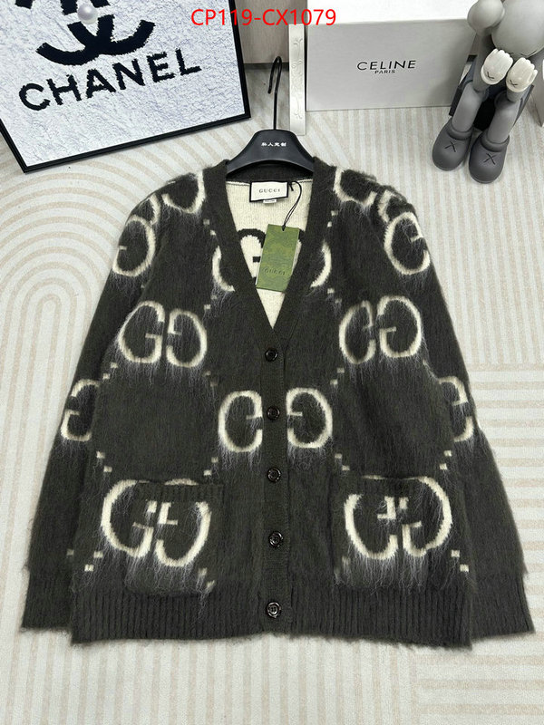 Clothing-Gucci luxury cheap ID: CX1079 $: 119USD