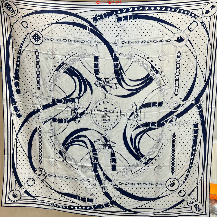 Scarf-Hermes replica for cheap ID: MX1474 $: 85USD