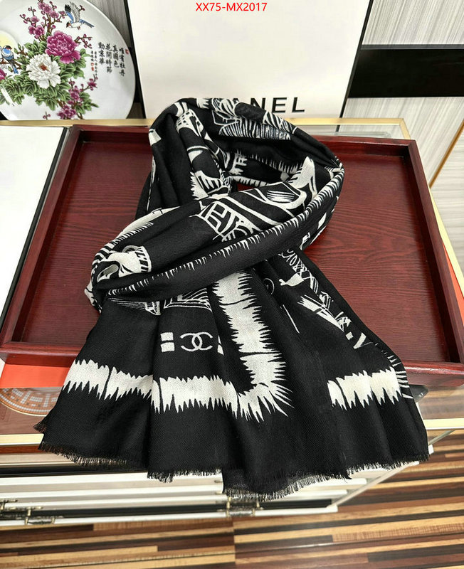 Scarf-Chanel luxury cheap ID: MX2017 $: 75USD