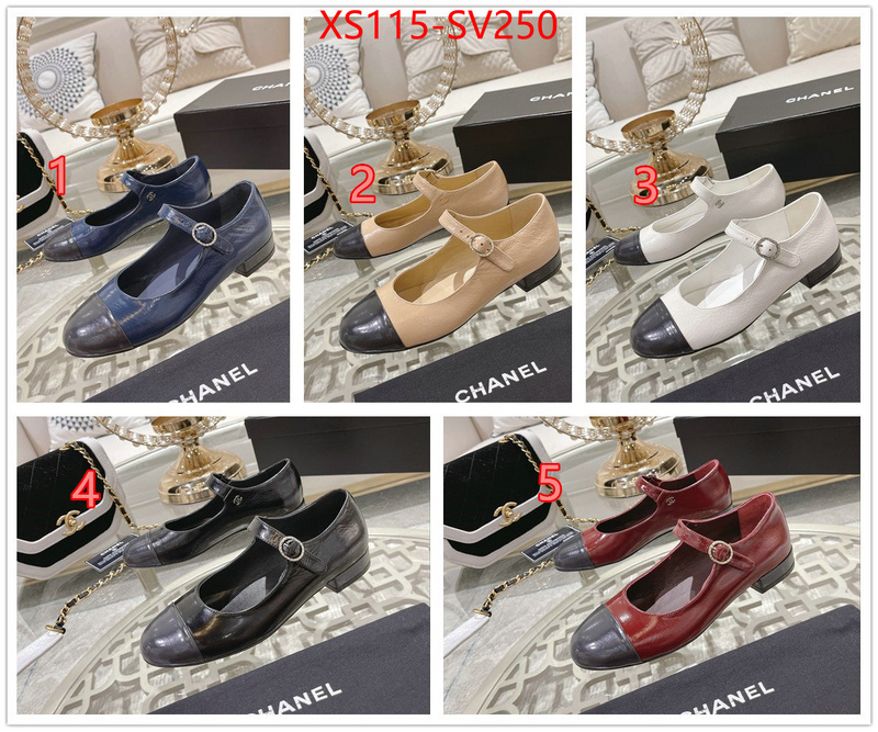 Women Shoes-Chanel buy 2023 replica ID: SV250 $: 115USD