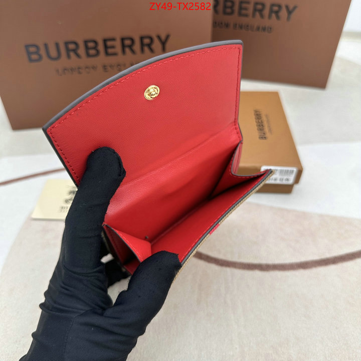 Burberry Bags(4A)-Wallet are you looking for ID: TX2582 $: 49USD,