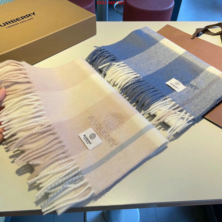 Scarf-Burberry replica aaaaa+ designer ID: MX1487 $: 52USD