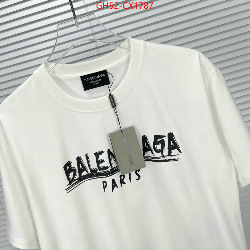 Clothing-Balenciaga find replica ID: CX1787 $: 52USD