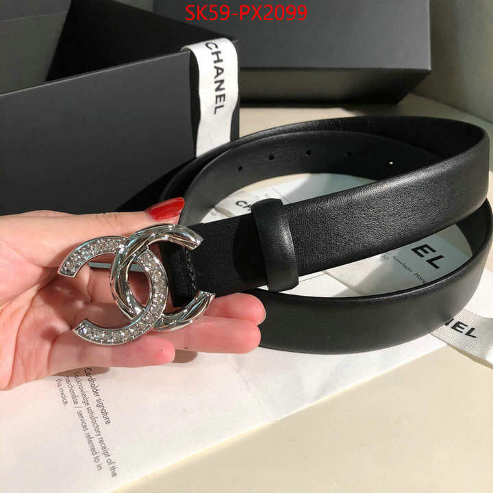 Belts-Chanel mirror copy luxury ID: PX2099 $: 59USD