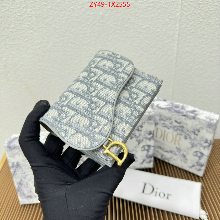 Dior Bags(4A)-Wallet- what is aaaaa quality ID: TX2555 $: 49USD,