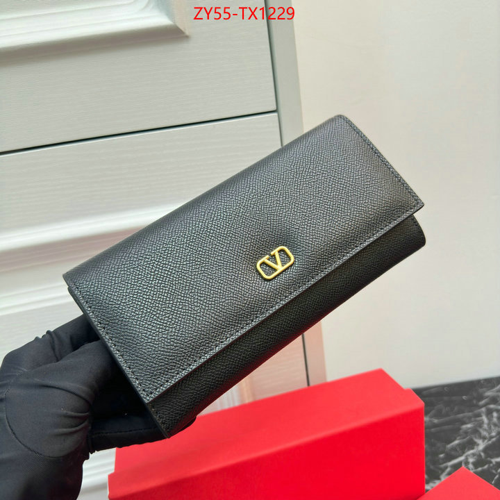 Valentino Bags(4A)-Wallet aaaaa quality replica ID: TX1229 $: 55USD,