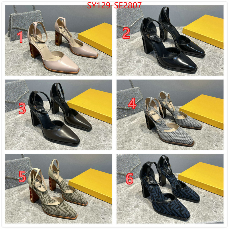 Women Shoes-Fendi what is a counter quality ID: SE2807 $: 129USD