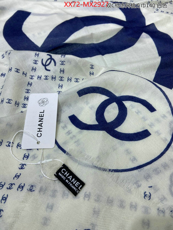 Scarf-Chanel shop cheap high quality 1:1 replica ID: MX2927 $: 72USD